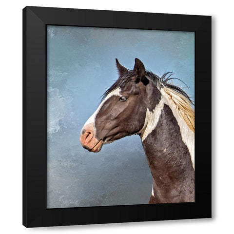 Casino Black Modern Wood Framed Art Print by McFerrin, Larry