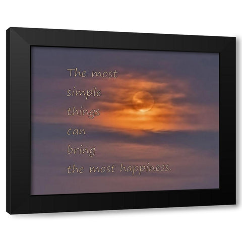 Painted Hills Blue Moon Black Modern Wood Framed Art Print with Double Matting by McFerrin, Larry