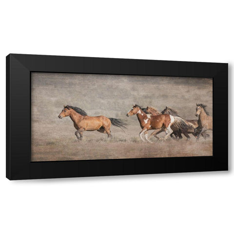 Wild Bachelors Black Modern Wood Framed Art Print by McFerrin, Larry