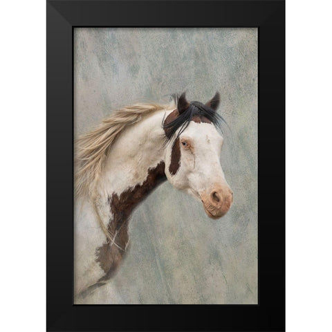 Shaman Black Modern Wood Framed Art Print by McFerrin, Larry