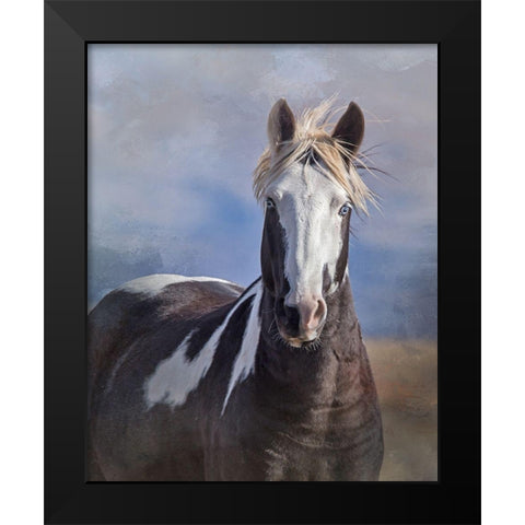 Renegade Black Modern Wood Framed Art Print by McFerrin, Larry