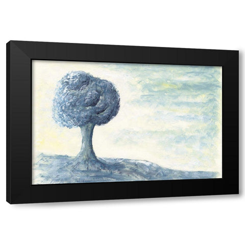 Cotton Tree with a View Black Modern Wood Framed Art Print by Lee, Judson