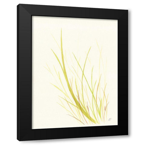 Wild Grass Black Modern Wood Framed Art Print with Double Matting by Lee, Judson