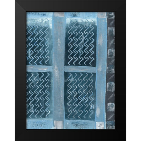 Ziggy Black Modern Wood Framed Art Print by Lee, Judson