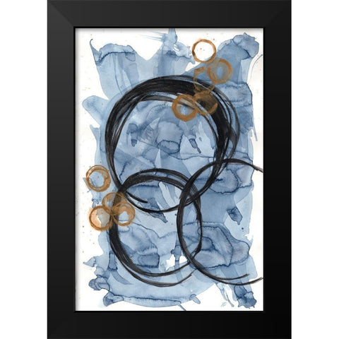 Sketch Circles I Black Modern Wood Framed Art Print by Lee, Judson