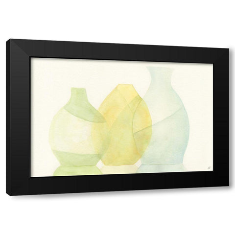 Light Reflections Black Modern Wood Framed Art Print with Double Matting by Lee, Judson