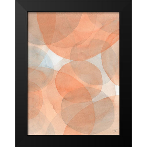 Bubble Water I Black Modern Wood Framed Art Print by Lee, Judson