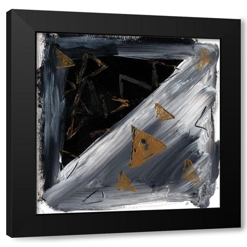 Triangle Wonder III Black Modern Wood Framed Art Print by Lee, Judson
