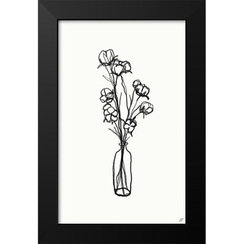 Floral Arrangement IV Black Modern Wood Framed Art Print by Lee, Judson