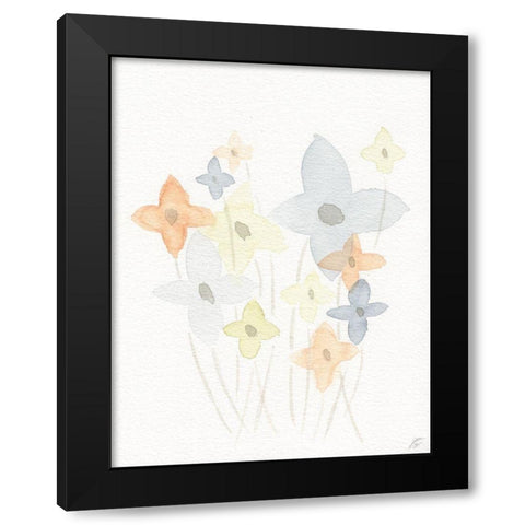 Pinwheel Group II Black Modern Wood Framed Art Print by Lee, Judson