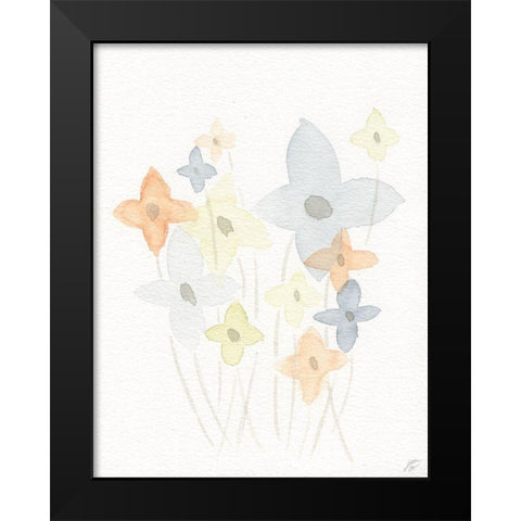 Pinwheel Group II Black Modern Wood Framed Art Print by Lee, Judson
