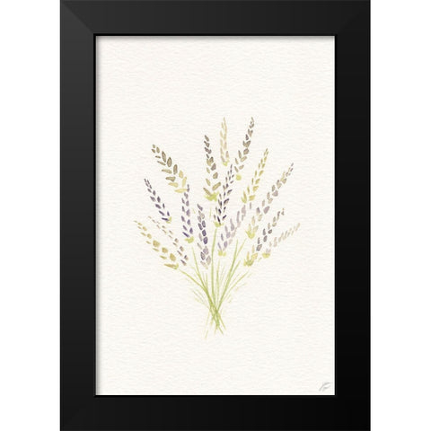 Green and Violet Bundle Black Modern Wood Framed Art Print by Lee, Judson