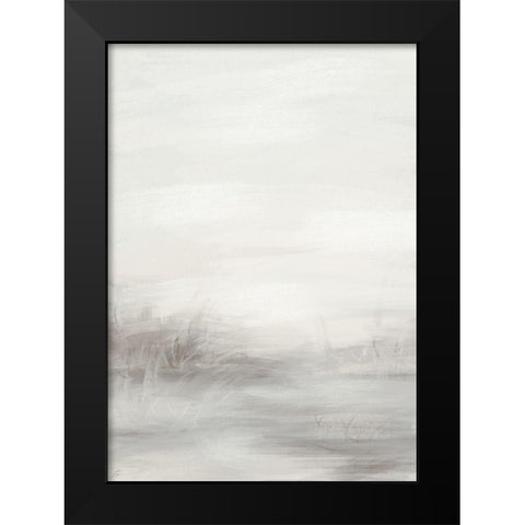 Soft-Soft Earth Black Modern Wood Framed Art Print by Lee, Judson
