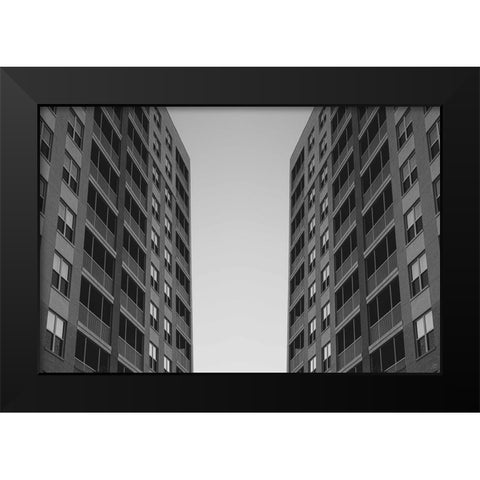 Alley Viewscape Black Modern Wood Framed Art Print by Lee, Judson