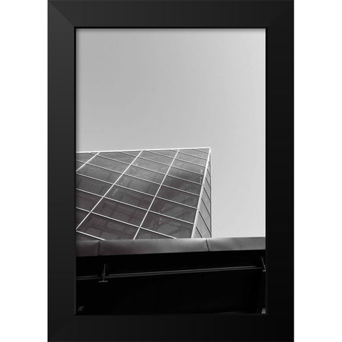 Look Tall II Black Modern Wood Framed Art Print by Lee, Judson