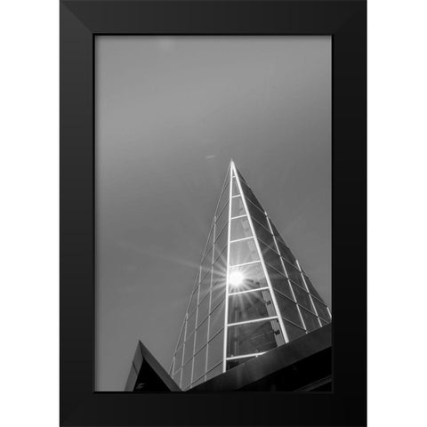 Look Tall III Black Modern Wood Framed Art Print by Lee, Judson