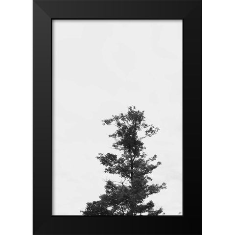 Solo Tower Black Modern Wood Framed Art Print by Lee, Judson