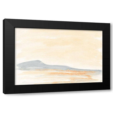 Gold and Blue Black Modern Wood Framed Art Print with Double Matting by Lee, Judson
