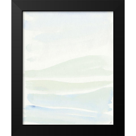 Many Yellow Hills Black Modern Wood Framed Art Print by Lee, Judson