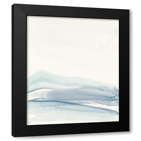 Sloped Soft Hills Black Modern Wood Framed Art Print by Lee, Judson
