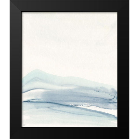 Sloped Soft Hills Black Modern Wood Framed Art Print by Lee, Judson
