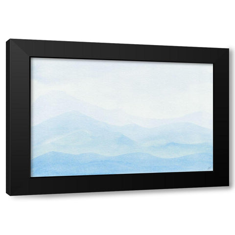 Soft Pastel Black Modern Wood Framed Art Print by Lee, Judson