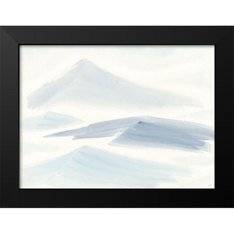 Distant Mountain Solo Black Modern Wood Framed Art Print by Lee, Judson