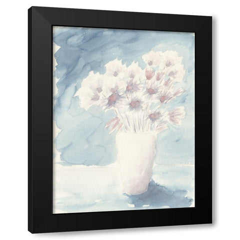 Wild Blue Black Modern Wood Framed Art Print with Double Matting by Lee, Judson