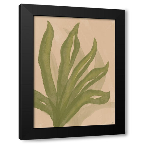 Fern Life I Black Modern Wood Framed Art Print with Double Matting by Lee, Judson
