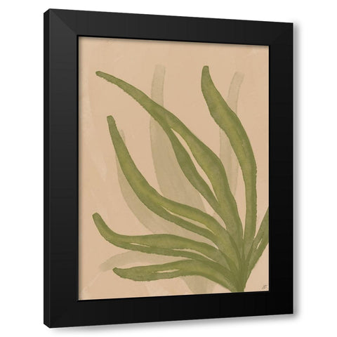 Fern Life II Black Modern Wood Framed Art Print by Lee, Judson