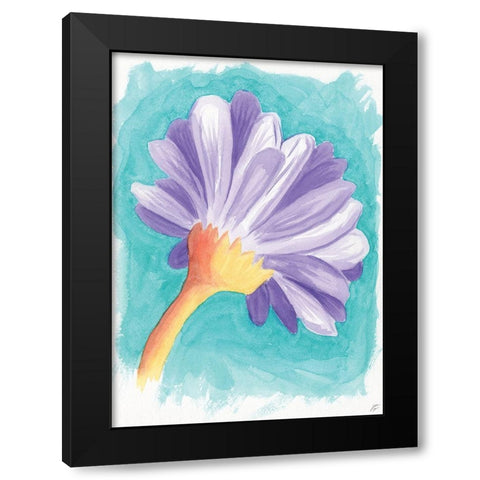 Vivid Flower II Black Modern Wood Framed Art Print with Double Matting by Lee, Judson