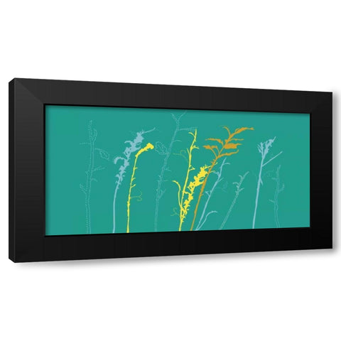 Field Black Modern Wood Framed Art Print by Designs, Longfellow