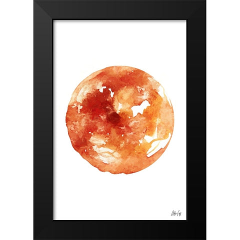 Venus Black Modern Wood Framed Art Print by Fay, Mela