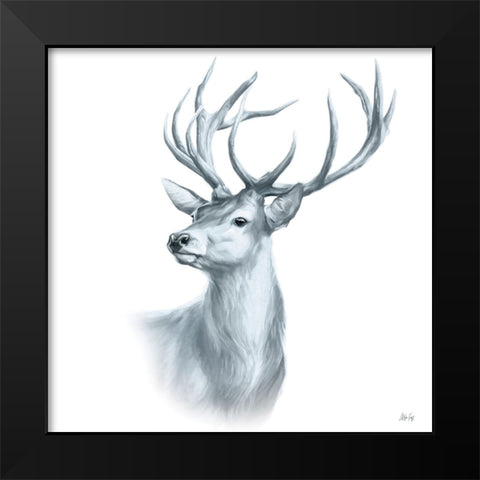 Rack I Black Modern Wood Framed Art Print by Fay, Mela