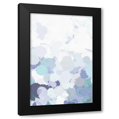 Light Abstract I Black Modern Wood Framed Art Print with Double Matting by Fay, Mela
