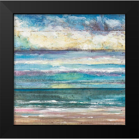 Ocean View I Black Modern Wood Framed Art Print by Strong, Molly Susan