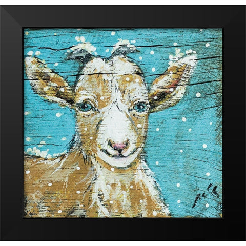 Greatest Of All Time Black Modern Wood Framed Art Print by Strong, Molly Susan