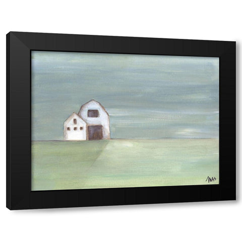 Barn I Black Modern Wood Framed Art Print by Strong, Molly Susan