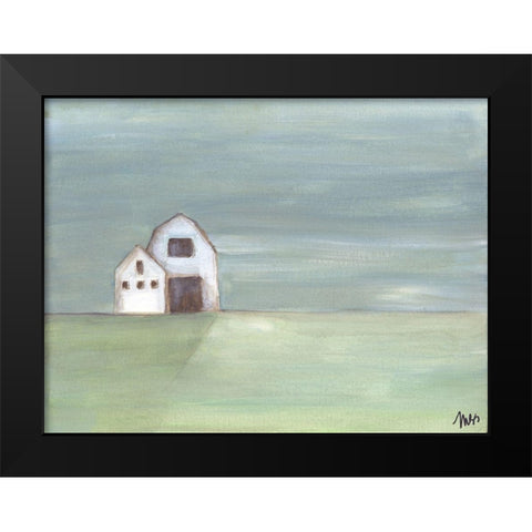 Barn I Black Modern Wood Framed Art Print by Strong, Molly Susan