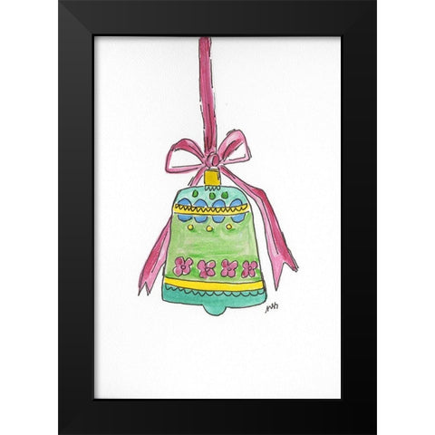 Ornament I Black Modern Wood Framed Art Print by Strong, Molly Susan