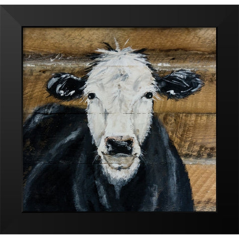 Cookie Black Modern Wood Framed Art Print by Strong, Molly Susan
