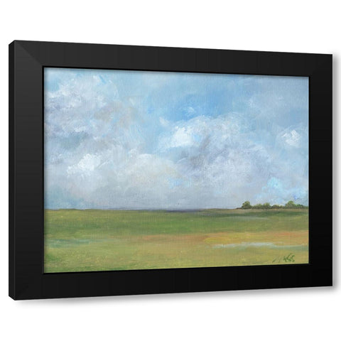Pasture II Black Modern Wood Framed Art Print by Strong, Molly Susan