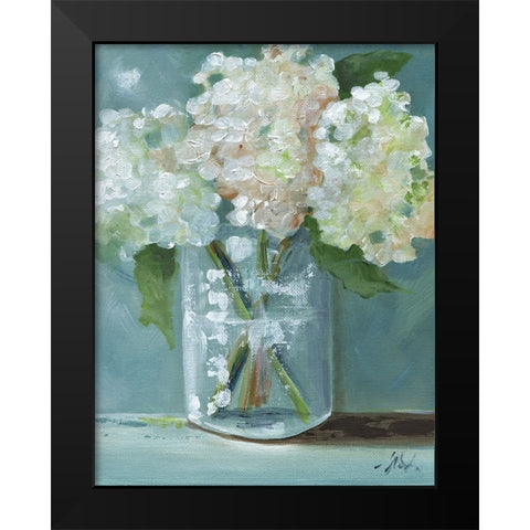 Dreaming Black Modern Wood Framed Art Print by Strong, Molly Susan