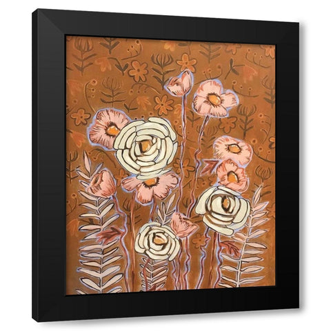 Autumn Black Modern Wood Framed Art Print by Rupp, Mariah