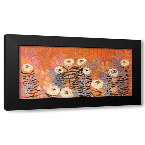Peace  Black Modern Wood Framed Art Print with Double Matting by Rupp, Mariah