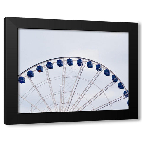 Day Ride II Black Modern Wood Framed Art Print with Double Matting by Singleton, Ashley