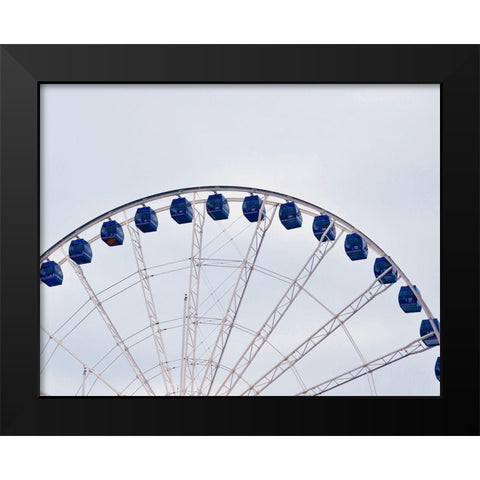 Day Ride II Black Modern Wood Framed Art Print by Singleton, Ashley