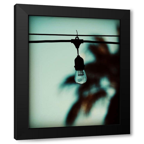 Twinkle Light Black Modern Wood Framed Art Print with Double Matting by Singleton, Ashley