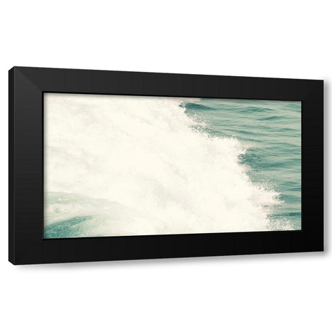 Wave IV Black Modern Wood Framed Art Print by Singleton, Ashley