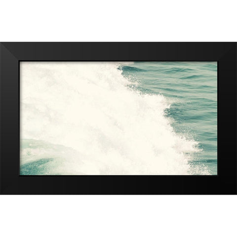 Wave IV Black Modern Wood Framed Art Print by Singleton, Ashley